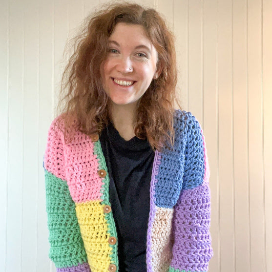 Pastel Patches - Cardigan
3