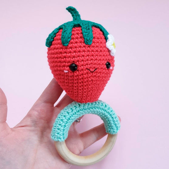 Kawaii Strawberry - Rattle
3