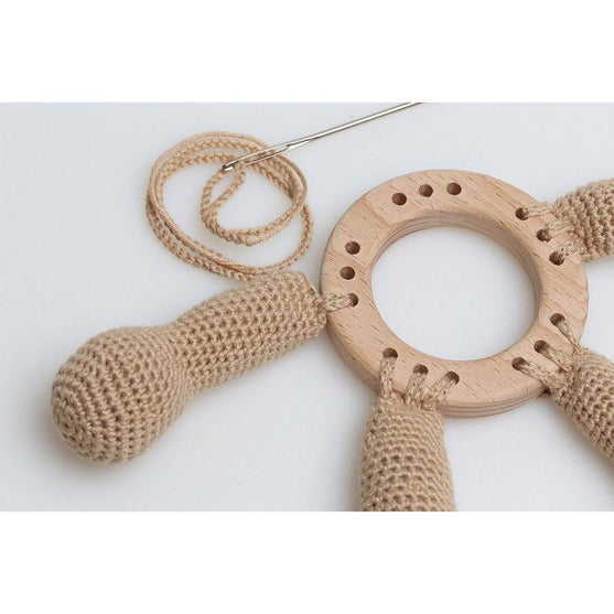 Wooden Ring with Holes - Go Handmade
2
