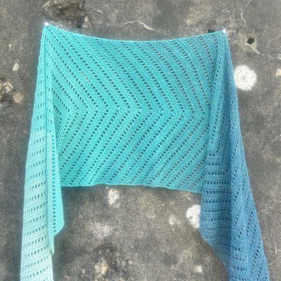 A Mermaid’s Tail - Shawl
2