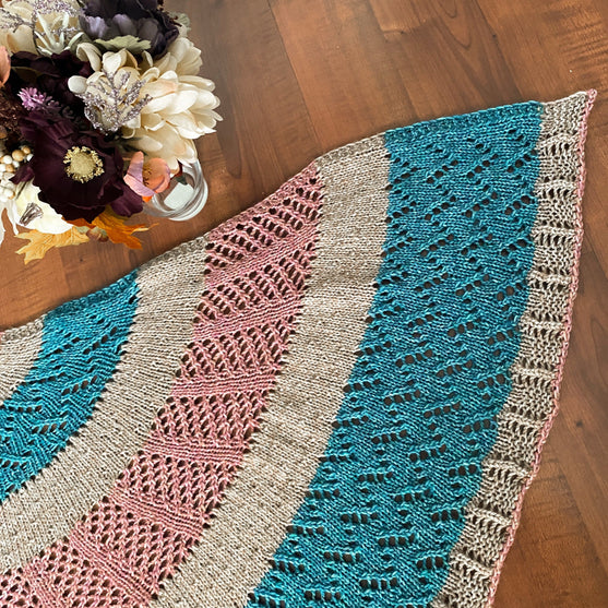 Desert Bloom - Shawl
4