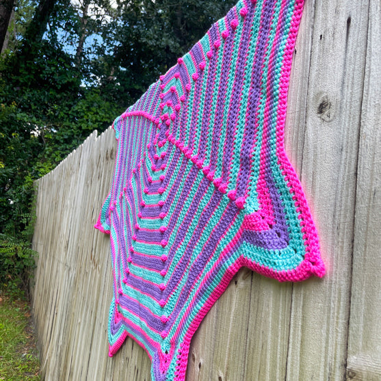 Puff Mandala - Blanket
4