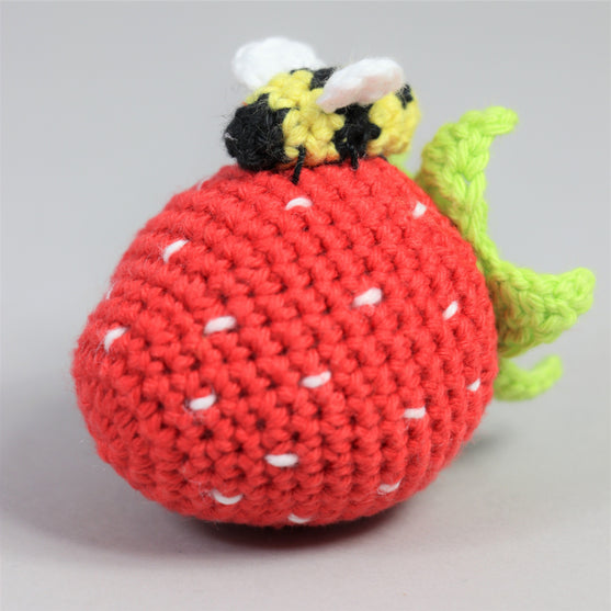 Strawberry with Bee
4