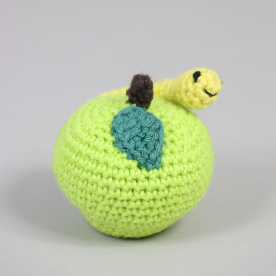 Apple with Worm
2