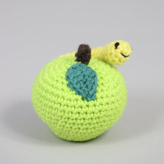 Apple with Worm
2