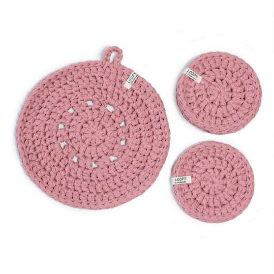 Loopy - Coaster and Trivet
4