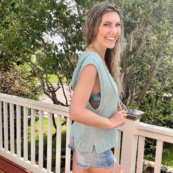 Boatside Hooded Tee - Sleeveless Muscle Tee
3