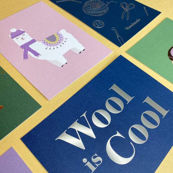 Postcards - 6 pcs. - Wool Is Cool - Hobbii
6
