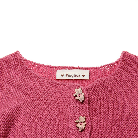 10 Labels - Made with love - 1 heart - 3.5 cm - Go Handmade
7