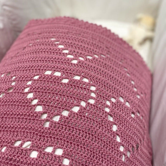 Lovely Hearts Bamboo – Baby blanket
4