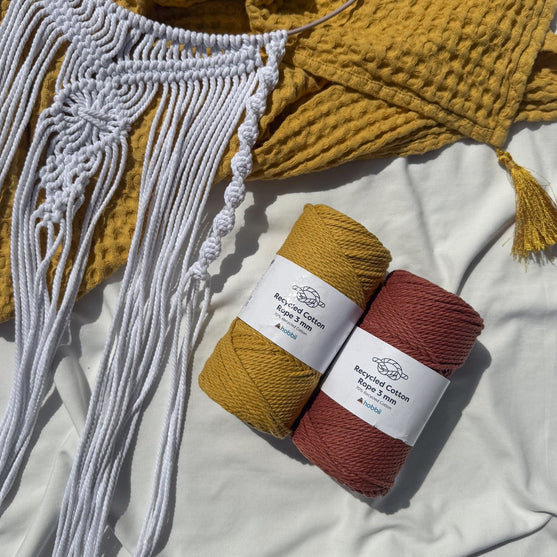 Recycled Cotton Rope (3 mm - 0.11 in) - Hobbii
4