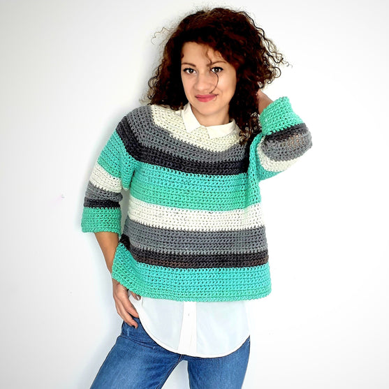Mint Lollipop Sweater
2