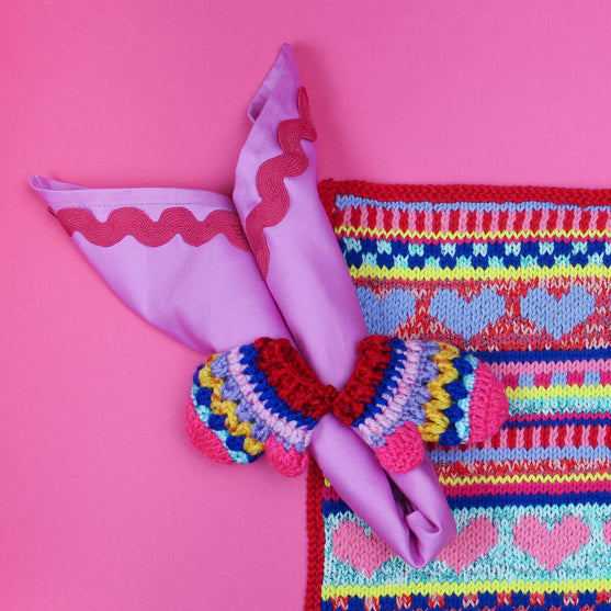 Mini Mitten - Napkin Ties
5