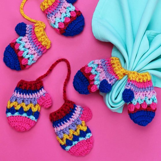Mini Mitten - Napkin Ties
6