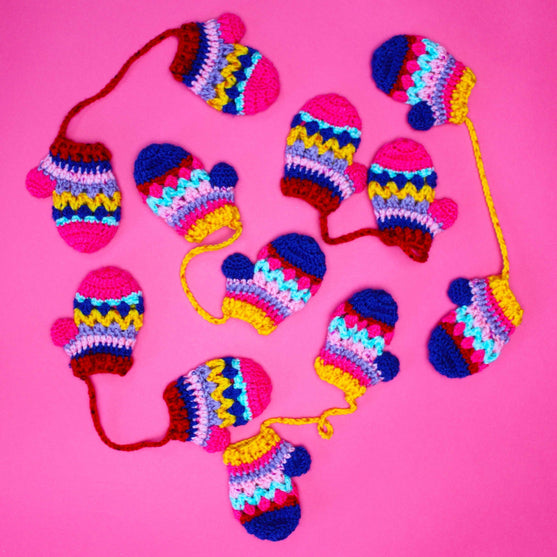 Mini Mitten - Napkin Ties
7