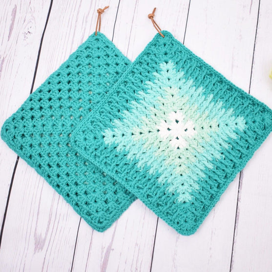 Mosaic Granny Potholders - Mix
2