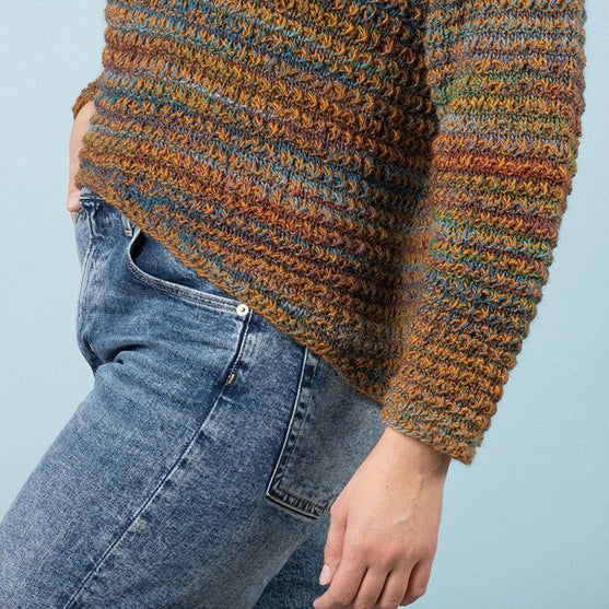 Nanna - Sweater with relief pattern
3
