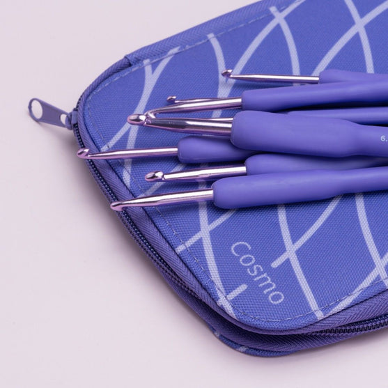 Cosmo Crochet Hook Set - 9 Sizes - Wisteria - Hobbii
5