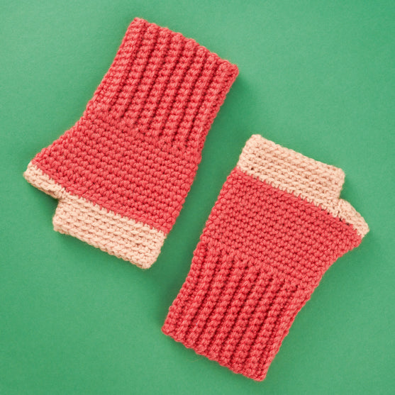 Penny - Fingerless mittens
3