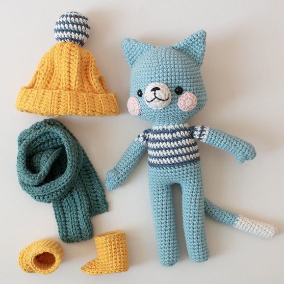 Lenny Cat - Crochet Kit
4