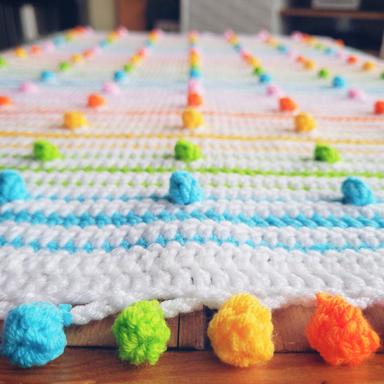 A Spot Of Spring - Baby Blanket
4