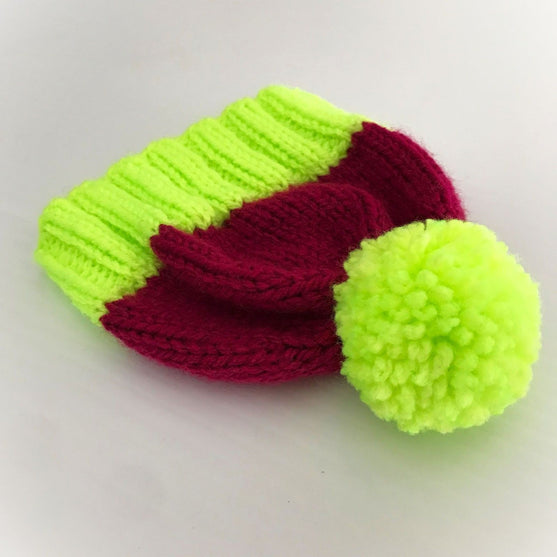 Pompom Hat - Doll Hat
4