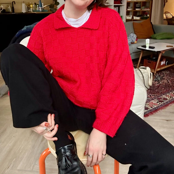 Basket Weave - Sweater
6