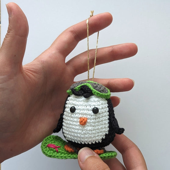 Brady - The Snowboarding Penguin
3