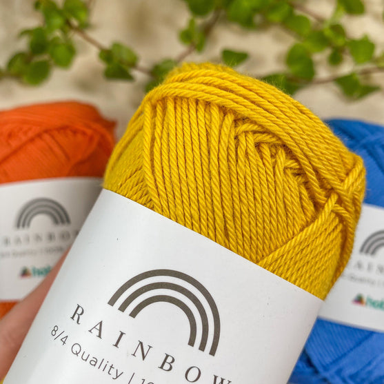 Rainbow Cotton 8/4 Color Pack (11-16) - Hobbii
2