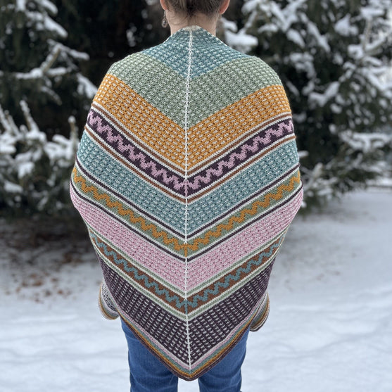Raindrop - Shawl
2