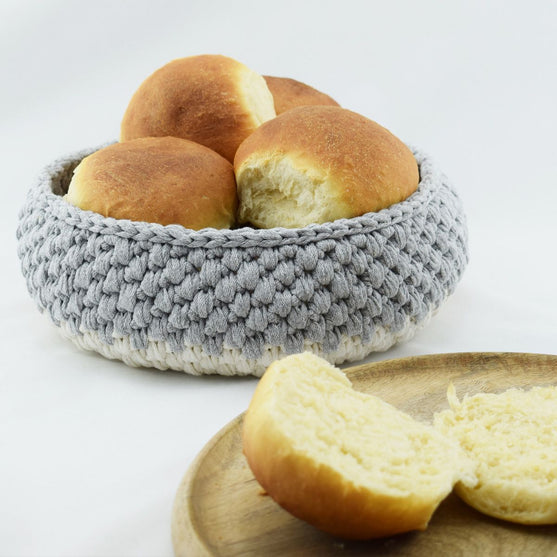 Crochet Ribbon Basket
3