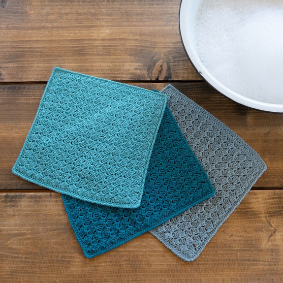 Side by Side - Crocheted Dishcloth
2