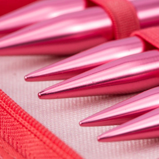 Stellar Interchangeable Circular Needle Set Deluxe - Coral - Hobbii
4