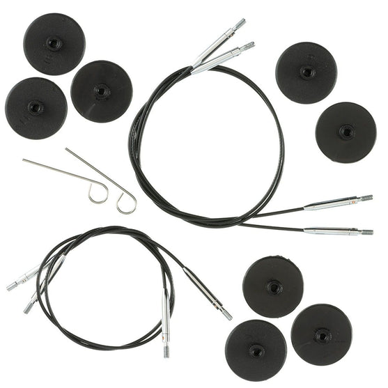 Betula Short Interchangeable Circular Needle Set Essential - Mulberry - Hobbii
7