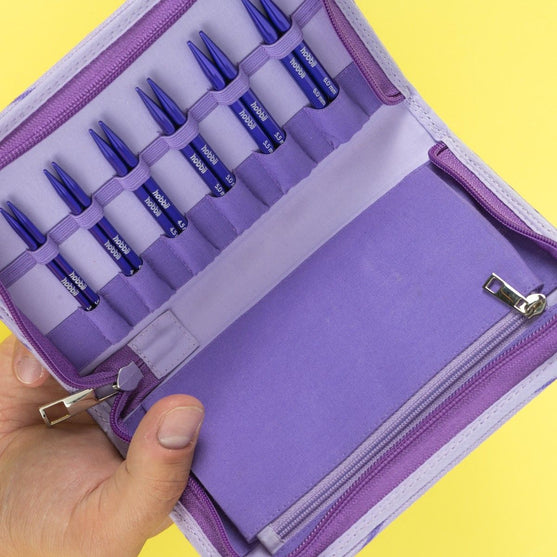 Stellar Short Interchangeable Circular Needle Set Essential - Amethyst - Hobbii
2