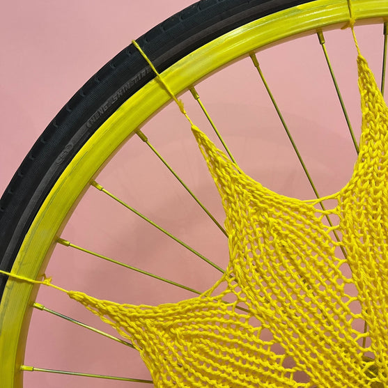 Knitted Wheel - Tour de France
2