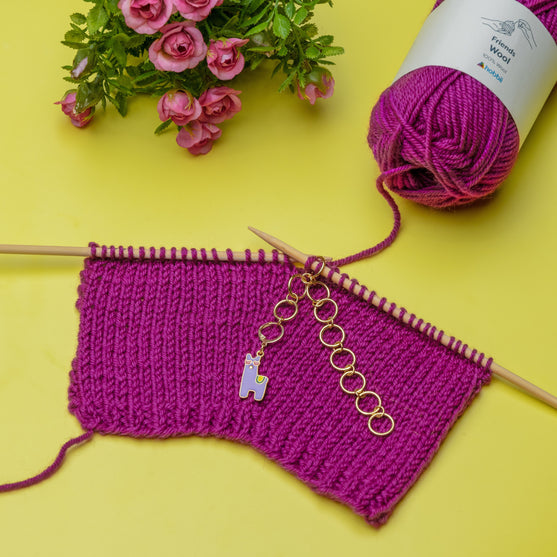 Row Counter Chain with Pendant - 10 rings - Hobbii
3