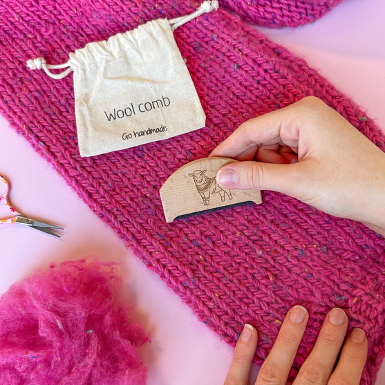 Wool Comb - Go Handmade
6
