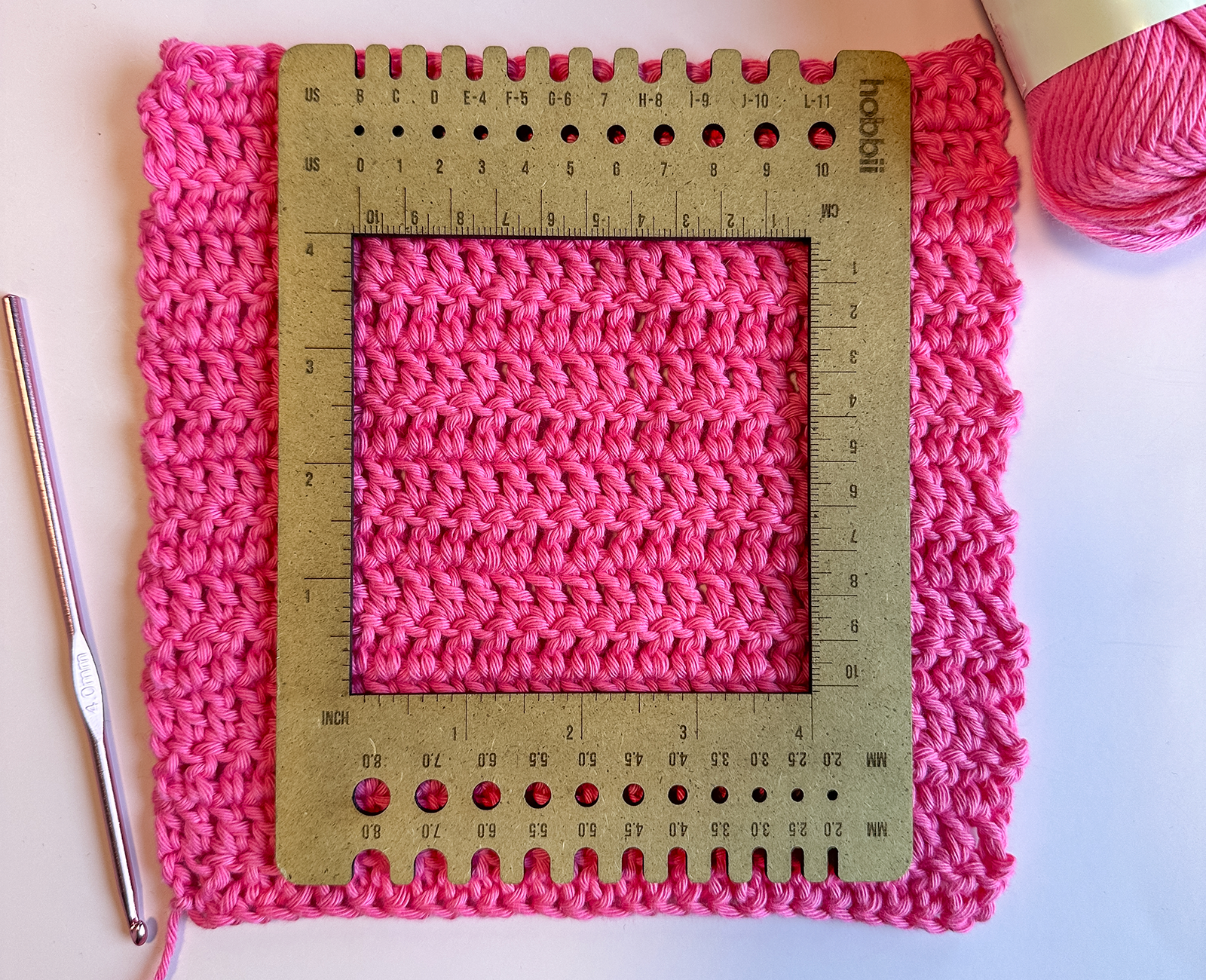 The Gauge Swatch: How to Measure Your Crochet Tension