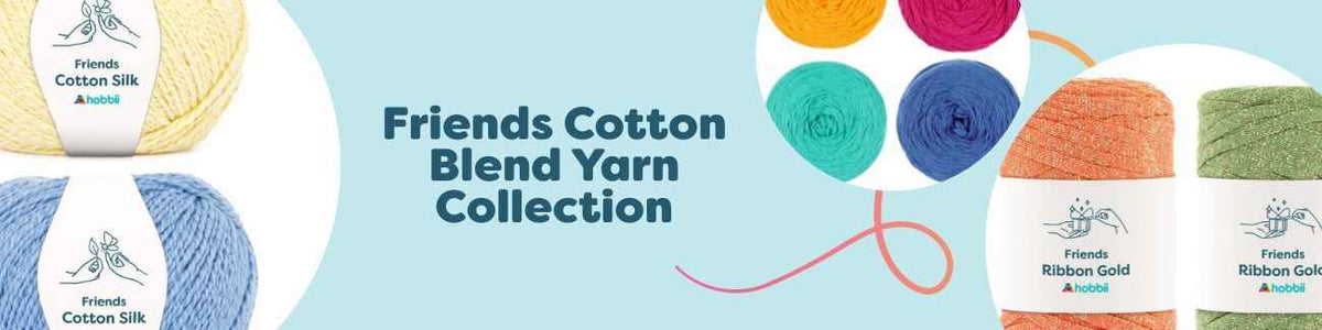 Friends Cotton Blend Yarn Collection