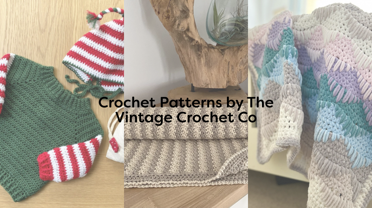 Crochet Patterns by The Vintage Crochet Co