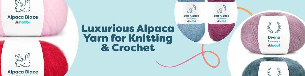 Luxurious Alpaca Yarn for Knitting & Crochet