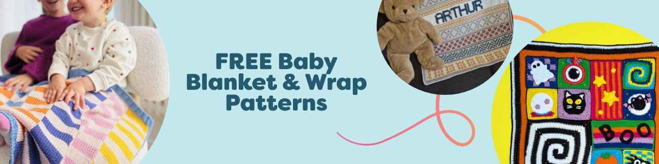 FREE Baby Blanket & Wrap Patterns
