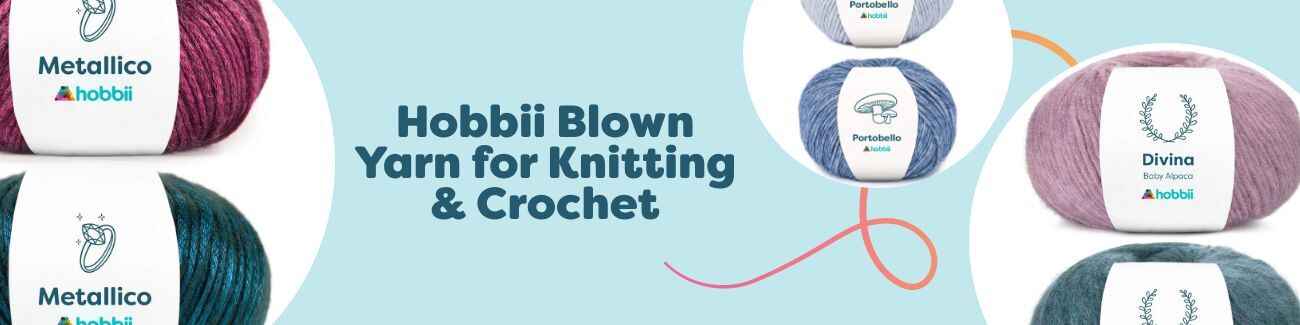Hobbii Blown Yarn for Knitting & Crochet