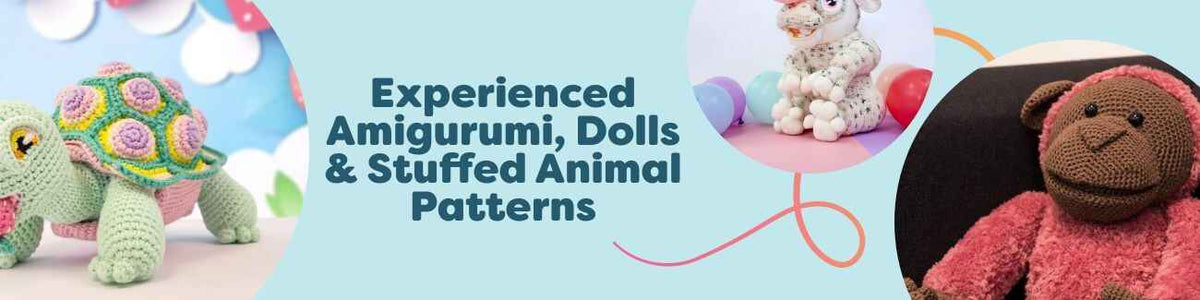 Experienced Amigurumi, Dolls & Stuffed Animal Patterns