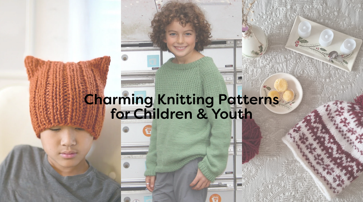 Charming Knitting Patterns for Children & Youth