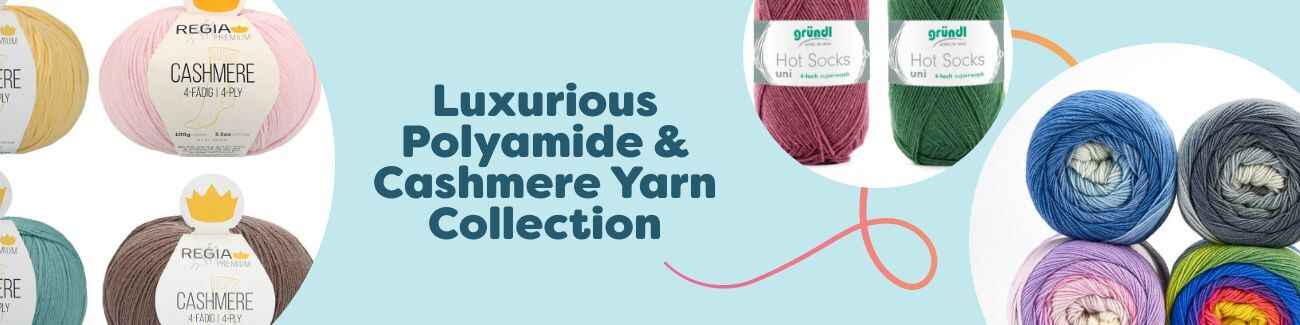 Luxurious Polyamide & Cashmere Yarn Collection