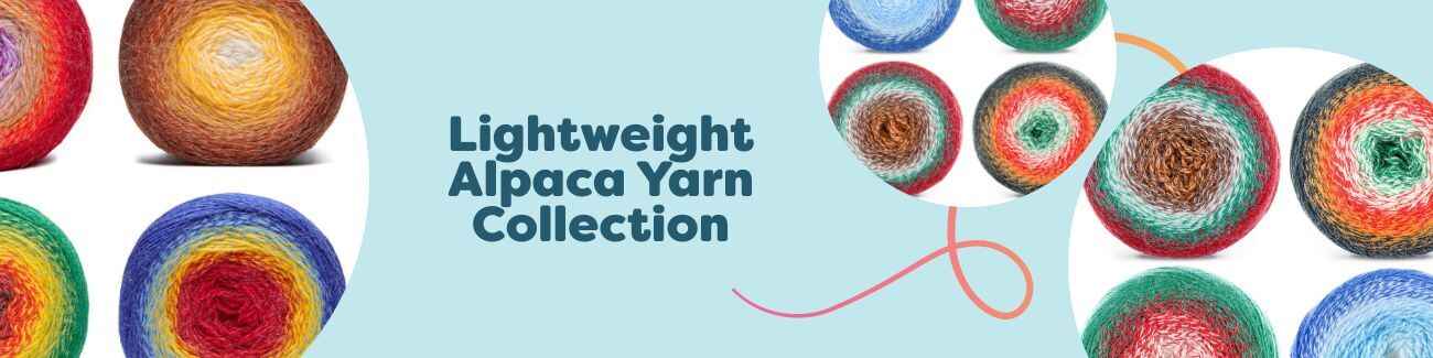 Lightweight Alpaca Yarn Collection
