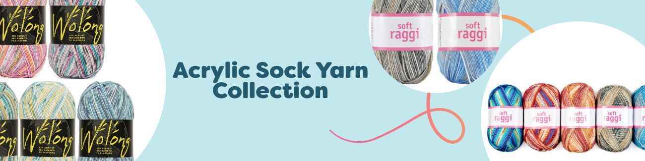 Acrylic Sock Yarn Collection