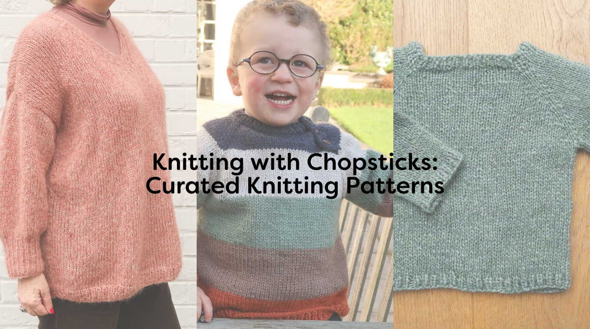 Knitting with Chopsticks: Curated Knitting Patterns